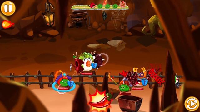 Angry Birds Epic RPG - Rovio CAVE 5 BURNING PLAIN 8 смотреть онлайн