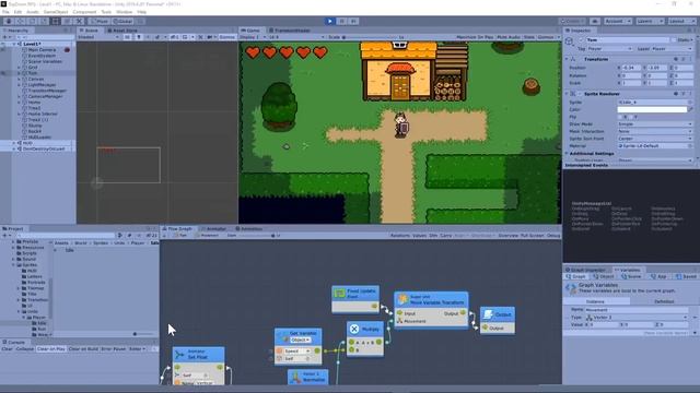 Making A Game with Unity + Bolt Visual Scripting: Devlog # 1 - Character Design & Movement смотреть онлайн