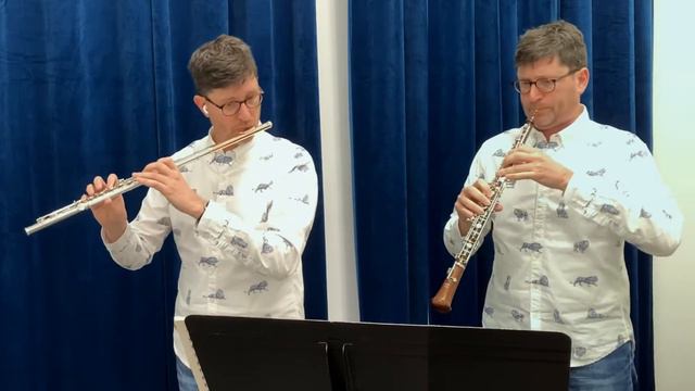 Nielsen no 3 from Opus 53 flute and oboe смотреть онлайн