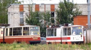 Последний день работы трамвайного маршрута №8 в Санкт-Петербурге