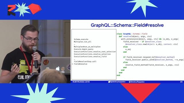 Что скрывает «под капотом» GraphQL Ruby. Дмитрий Цепелев. смотреть онлайн