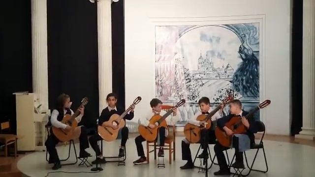 Ансамбль гитаристов "Экспромт" смотреть онлайн