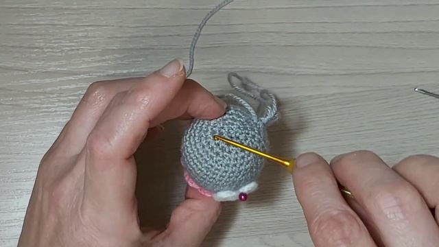 МК Новогодний Круг. Заяц, кот крючком смотреть онлайн