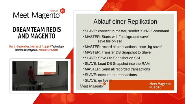 MM16PL: Damian Luszczymak, "Dreamteam Redis and Magento" смотреть онлайн