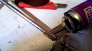 Пенный пистолет пропускал пену. Восстановление