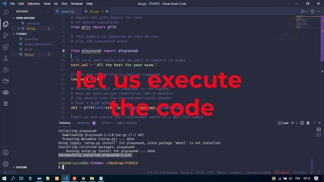 Python How To Convert Text To Speech (METHOD1 ) 2022 смотреть онлайн