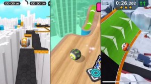 GyroSphere Trials vs Going Balls vs GyroSphere Evolution, Gyro Balls Gameplay Comparison Part #2