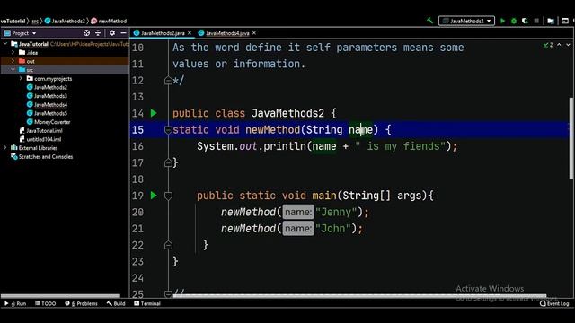 How to pass parameters in method? || Java Tutorial смотреть онлайн