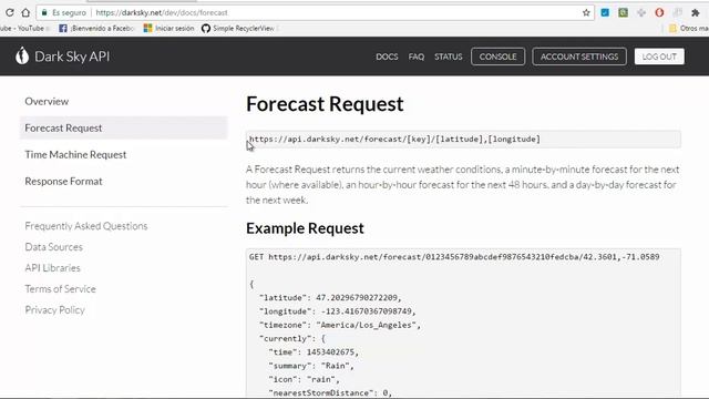 002 Query params Dark Sky API смотреть онлайн