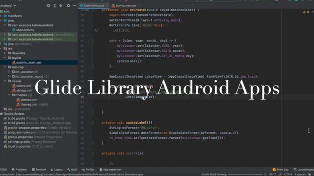 Android Tutorial ~ Glide Library смотреть онлайн
