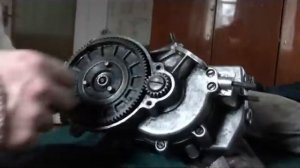разборка сцепления двигателя д6(неудачная)