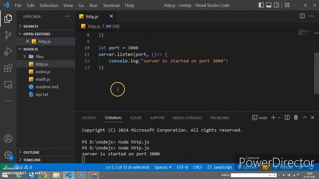 05 - HTTP and URL Module | Nodejs Tutorials in Hindi 2022 смотреть онлайн