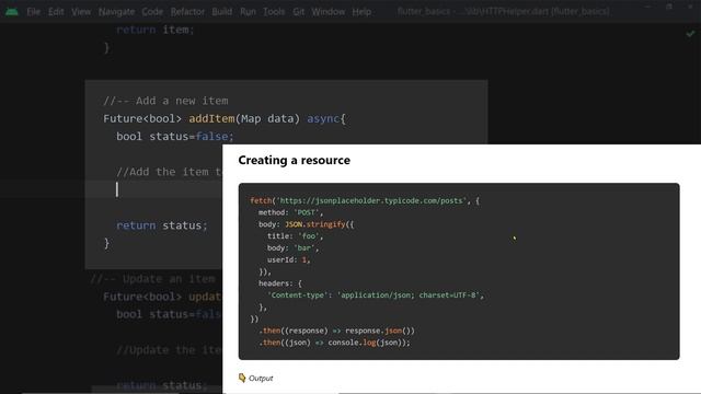 Flutter beginners tutorial: Make HTTP requests to a REST API. Fetch data from the network. смотреть онлайн