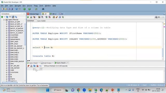 Oracle SQL Session 5 смотреть онлайн
