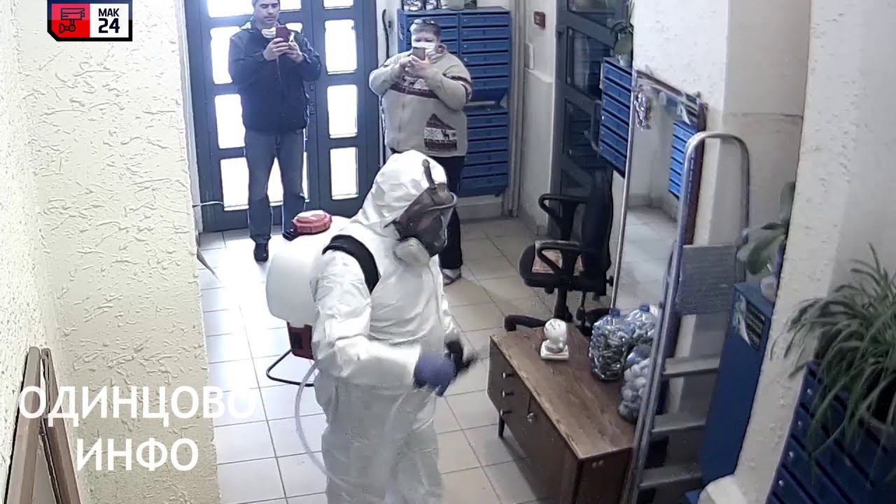В Одинцово травят корону (COVID-19) смотреть онлайн