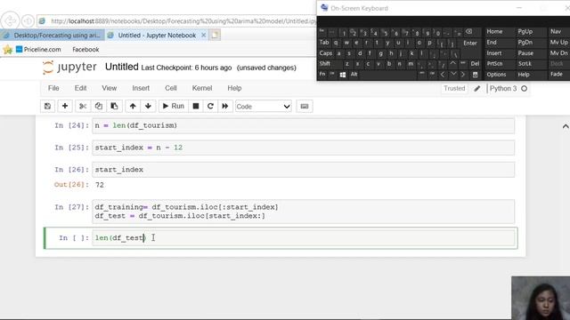 Forecasting using Arima Model смотреть онлайн