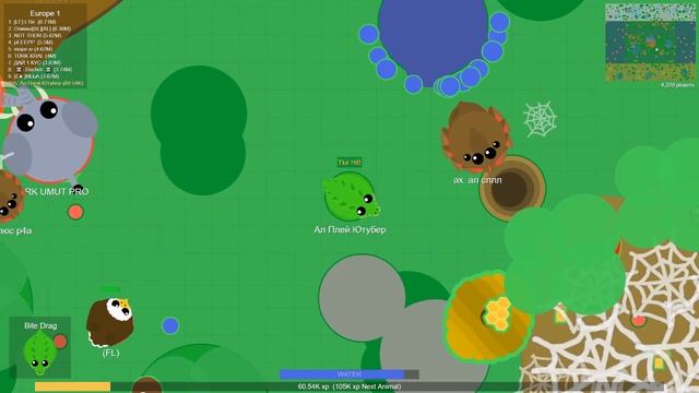 Как нужно Сливать в игре Мопио #4! Эпические и смешные моменты в Моуп ио  Mope Io