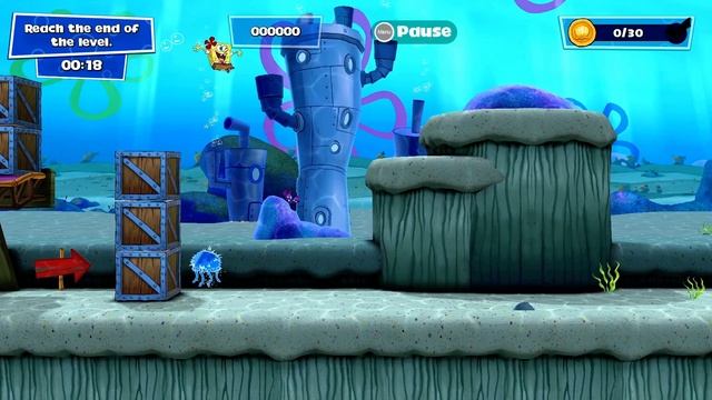 Sponge bob -Apple Tv Game смотреть онлайн