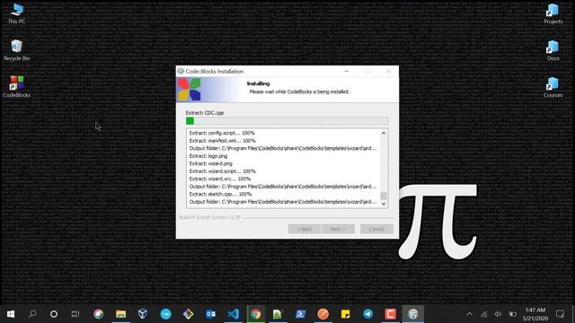 Installing the Codeblocks IDE for windows 7/8/10 [2020] | C/C++ compiler | Alok Tripathi смотреть онлайн