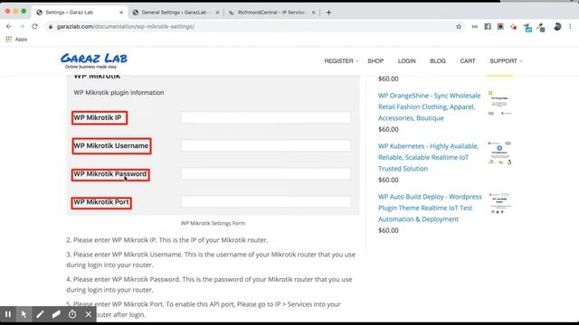 WP MIKROTIK IOT PLUGIN FOR REALTIME NETWORK MANAGEMENT SETTINGS смотреть онлайн
