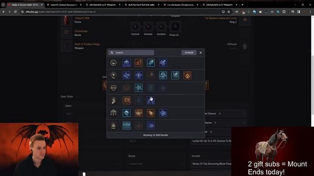 Bouncing Fireball Sorc destroys EVERYTHING! Build Guide Season 3 - Diablo 4 смотреть онлайн