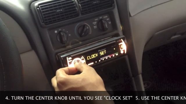 How To Set Clock on Pioneer Car Radio смотреть онлайн