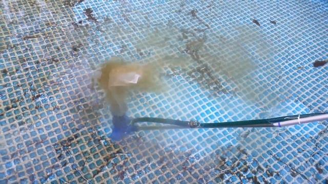 Вакуумный пылесос для очистки бассейна. Первое испытание и впечатления