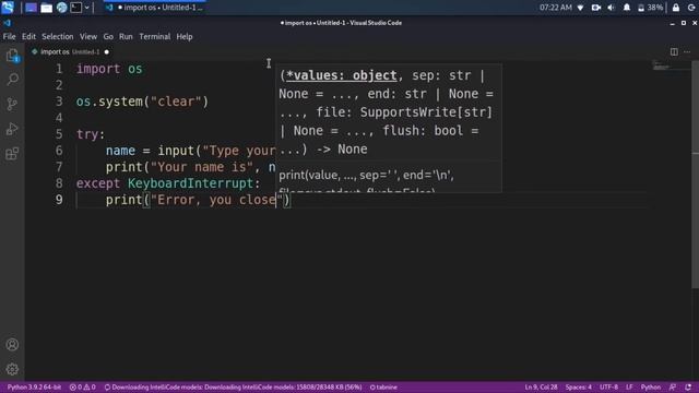 How to use KeyboardInterrupt in Python - Free Code Byte смотреть онлайн