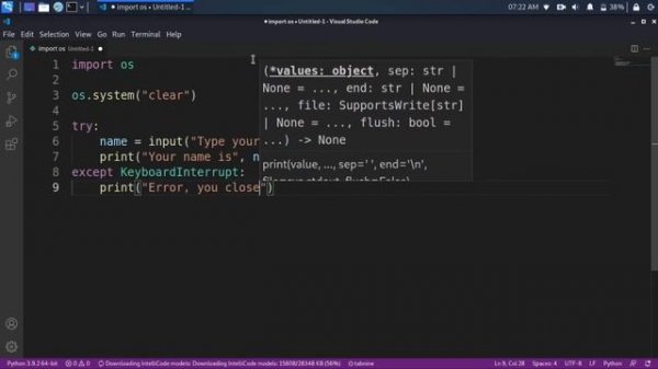 How to use KeyboardInterrupt in Python - Free Code Byte