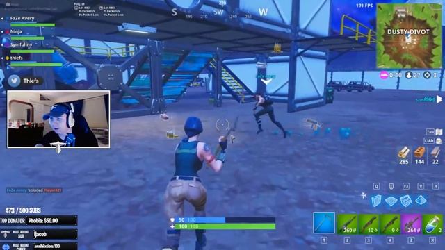 WE CLUTCHED THE GAME TO BEAT NINJA!! (Fortnite Tournament) смотреть онлайн