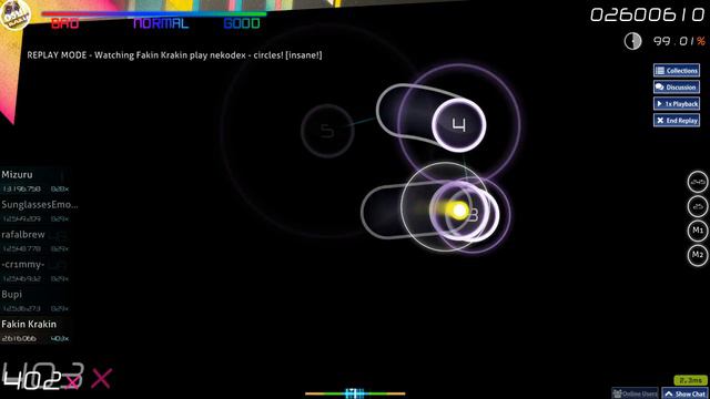 nekodex - circles! l OSU! смотреть онлайн