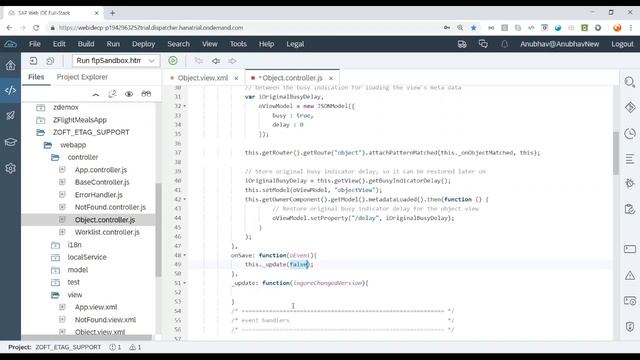 Part 4 Handling Data Locks using SAP Fiori App | eTag Support from Fiori-OData-NW смотреть онлайн