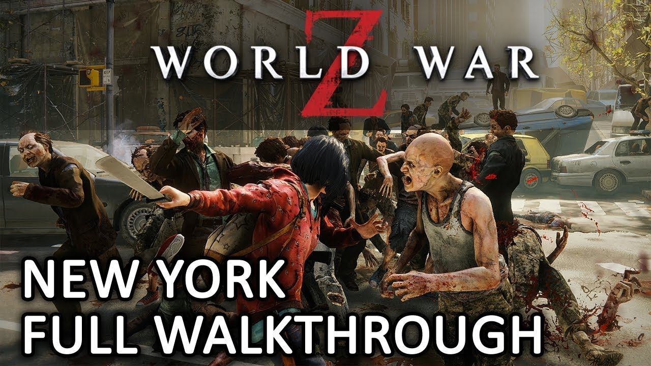 World War Z - New York Full Walkthrough - Hard Difficulty (PS4 Pro) смотреть онлайн