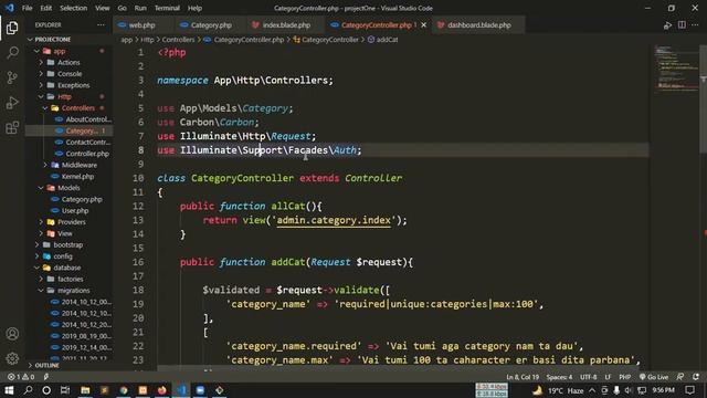 16 Laravel tutorial | Laravel CRUD | How To Insert Data With Query Builder In Laravel 8 смотреть онлайн
