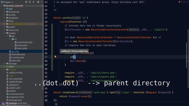 Ep13 - Recursively Load PHP files in a Directory смотреть онлайн