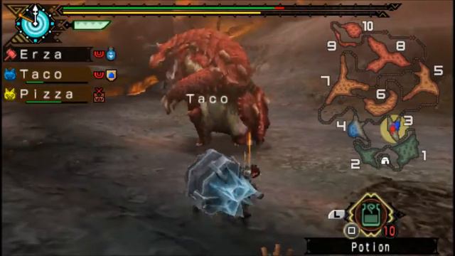 Let's Play Monster Hunter Portable 3rd PSP part 14 Volvidon(Rangurotora) смотреть онлайн