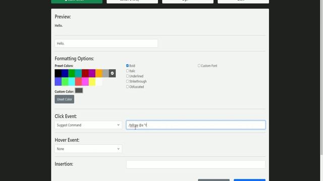 /Tellraw command tutorial | Minecraft how-to | Mules Gaming смотреть онлайн