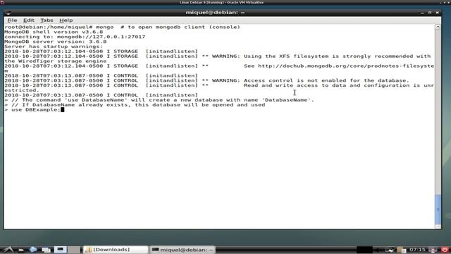 How to create a database using mongoDB смотреть онлайн
