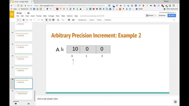 Arrays in Python: Arbitrary Precision Increment смотреть онлайн