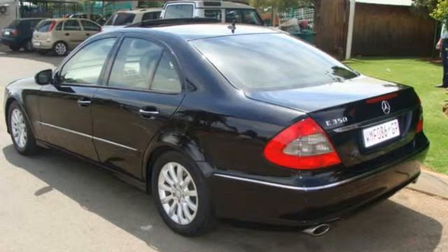 2007 MERCEDES-BENZ E-CLASS E350 Elegance 7-Gear Tronic Auto For Sale On Auto Trader South Africa смотреть онлайн