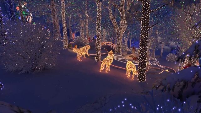 Christmas Walk 3D Screensaver 4K 60 FPS смотреть онлайн