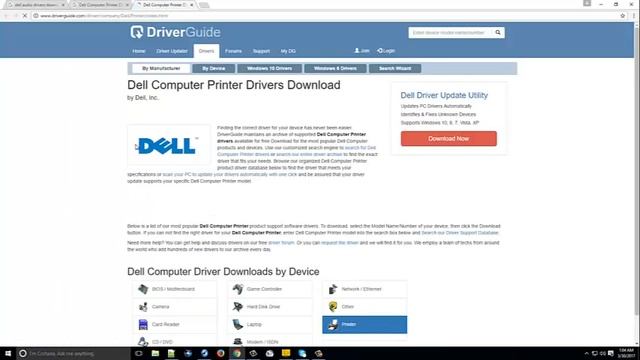 Dell Computer Printer Drivers Download (win,10,8,7,xp) смотреть онлайн