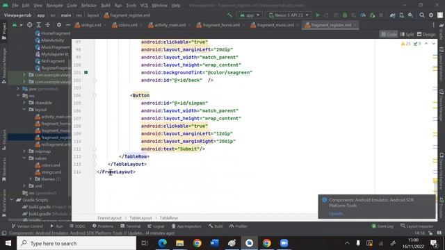 Tablayout dan Viewpager Android Kotlin смотреть онлайн
