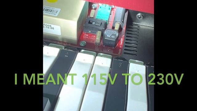 How to open and switch nord stage 4 115v to 230v смотреть онлайн