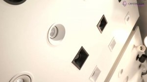 Серии встраиваемых и поворотных светильников новинки 2021 #crystallux