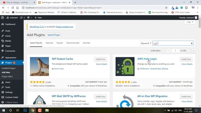 How to Secure WordPress website // How to change Wp-admin to something else - onlyfordesigns смотреть онлайн