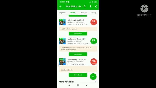 How to hack #Mini #Militia with Happy mod app || Unlimited everything || MRK 52 YT смотреть онлайн