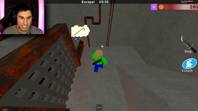 Bakon Chased Us In The Sewers! | Roblox Bakon смотреть онлайн