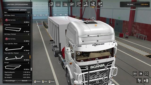 ETS2 [1.46] Tuning Scania R580 hooklift смотреть онлайн