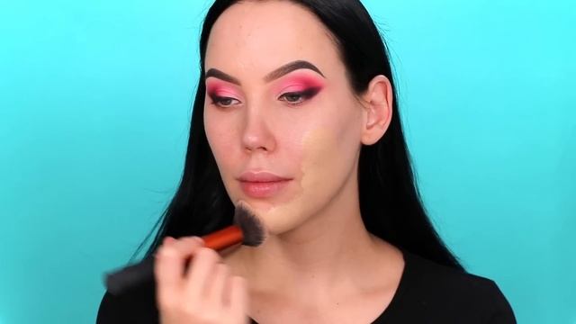 Valentine's Day Makeup Tutorial | Pink Smokey Eyes смотреть онлайн